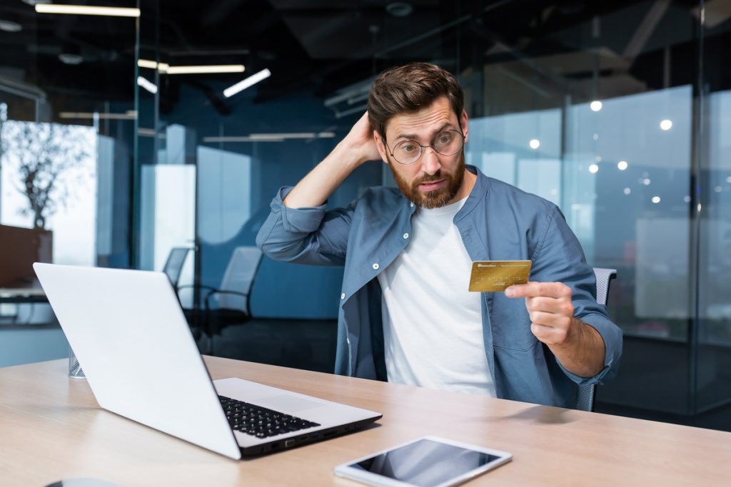 card de credit probleme