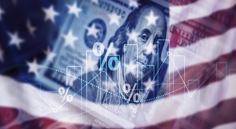 Grafic care arata influenta tarifelor comerciale asupra cursului valutar