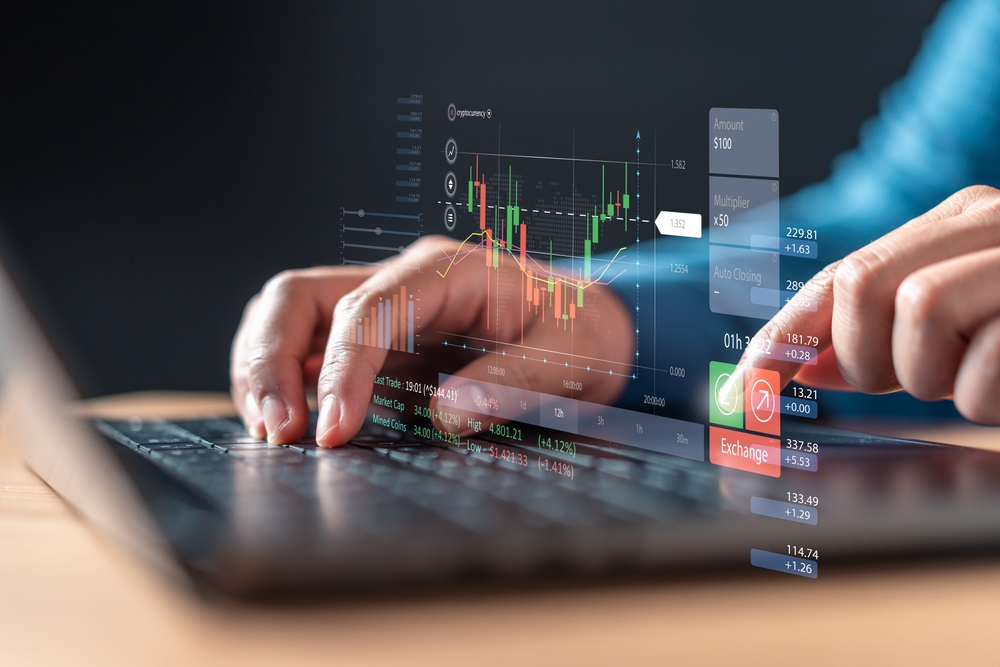 Grafic al tendintelor pe piata Forex