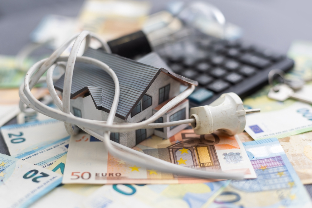 bancnote euro rata chirie casa cost energie